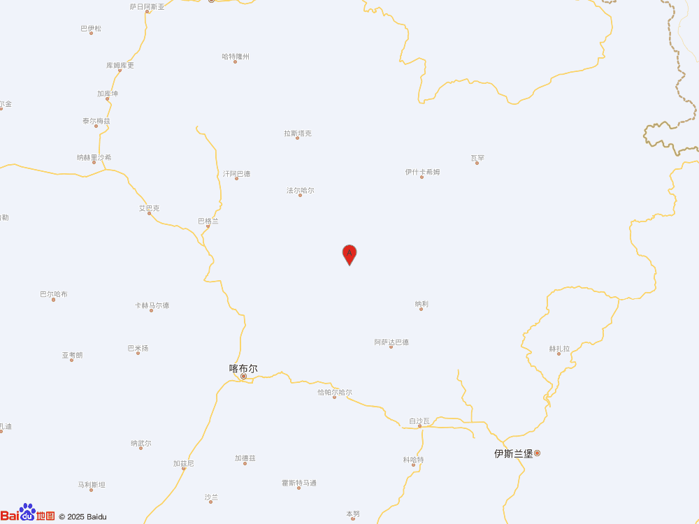 阿富汗（北纬35.80度，东经70.60度）发生5.7级地震
