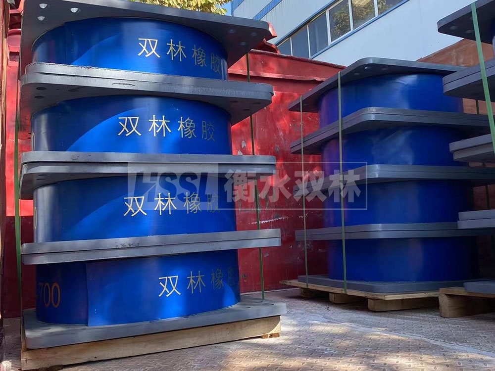 HDR型高阻尼橡胶隔震支座生产厂家 房屋橡胶隔震支座LNR 建筑叠层橡胶减震支座生产厂家