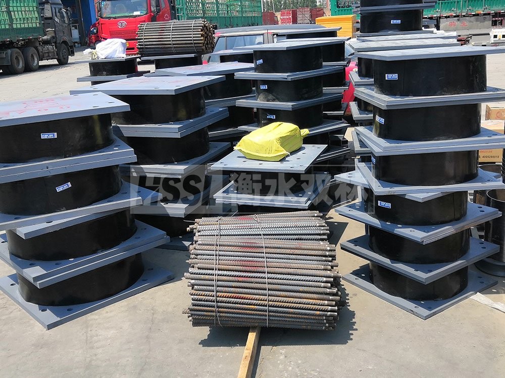 高阻尼铅芯橡胶隔震支座 LNR1000橡胶隔震支座生产厂家 水平力分散型橡胶隔震支座生产厂家